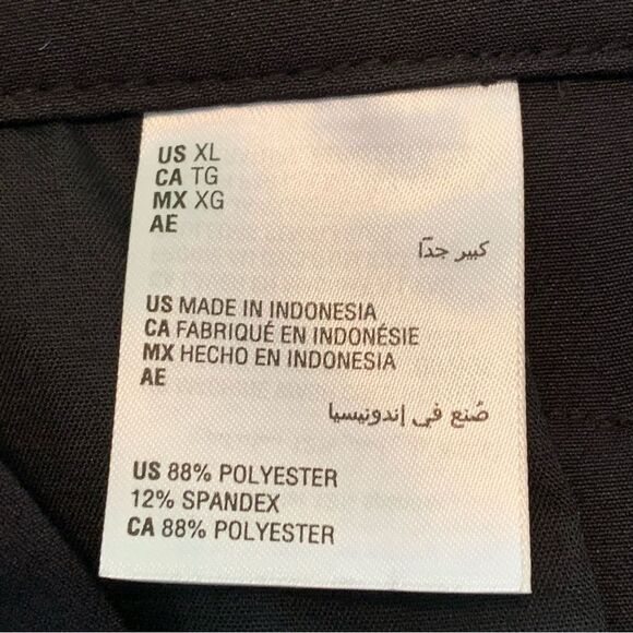 INC INTERNATIONAL CONCEPT Slacks Women’s XL Black High Waist Tapered Leg. - Picture 10 of 16